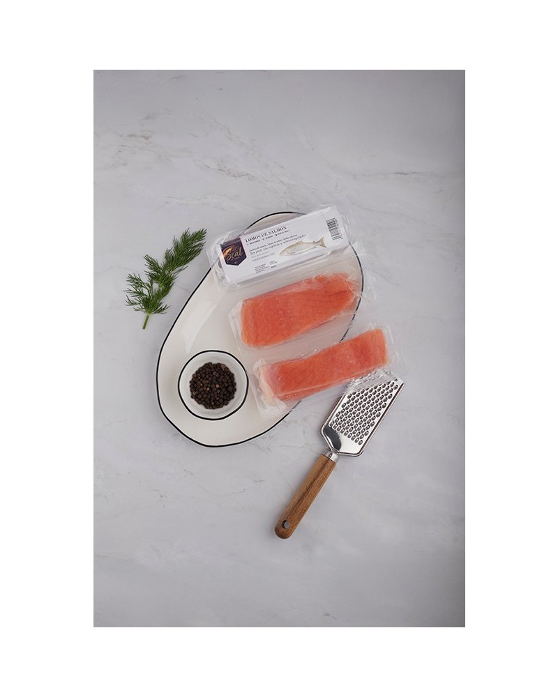 Lomos de Salmón Atlántico sin piel y sin espinas